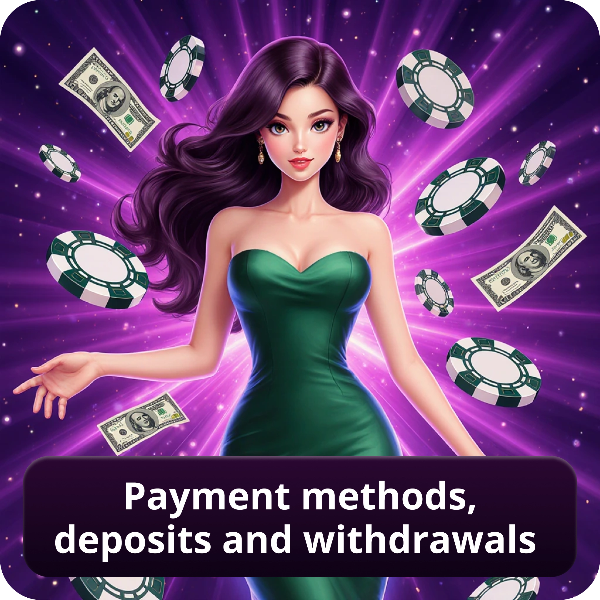 Payment Methods, Deposits and Withdrawals