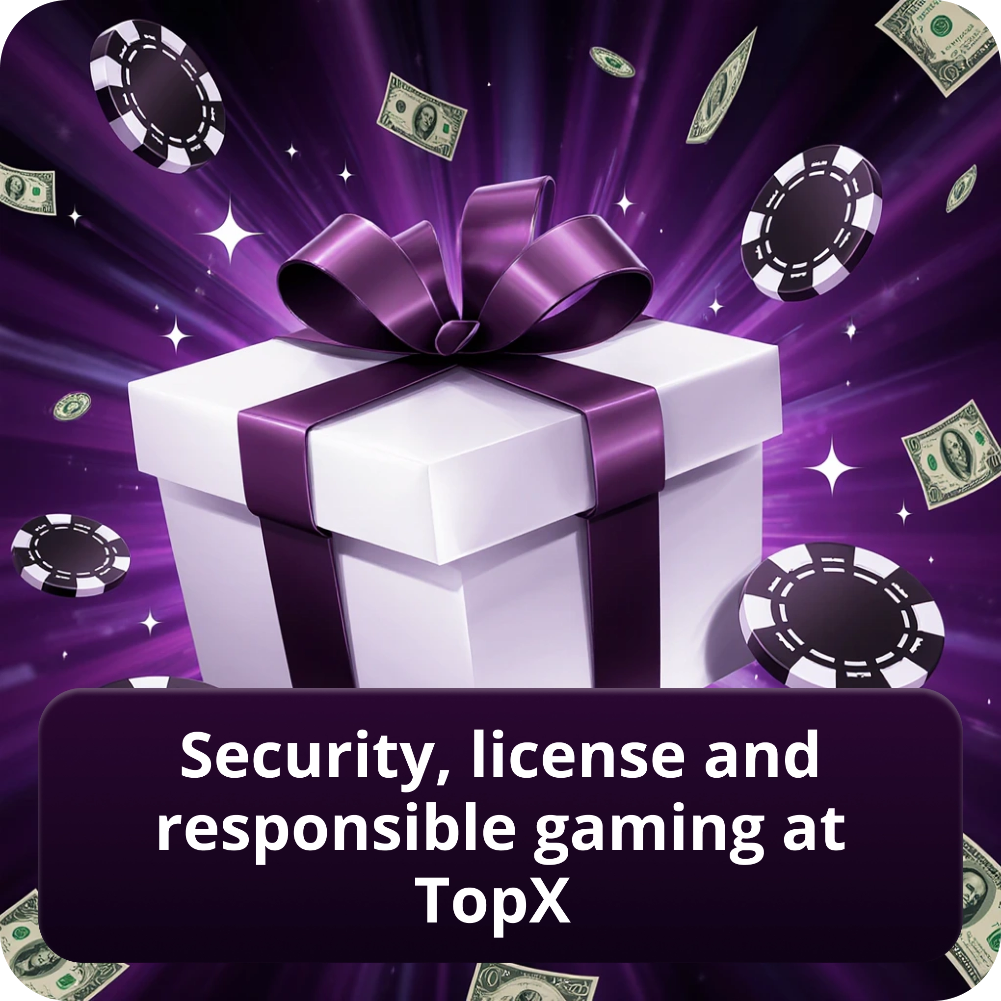 Security, License and Responsible Gaming at Topx