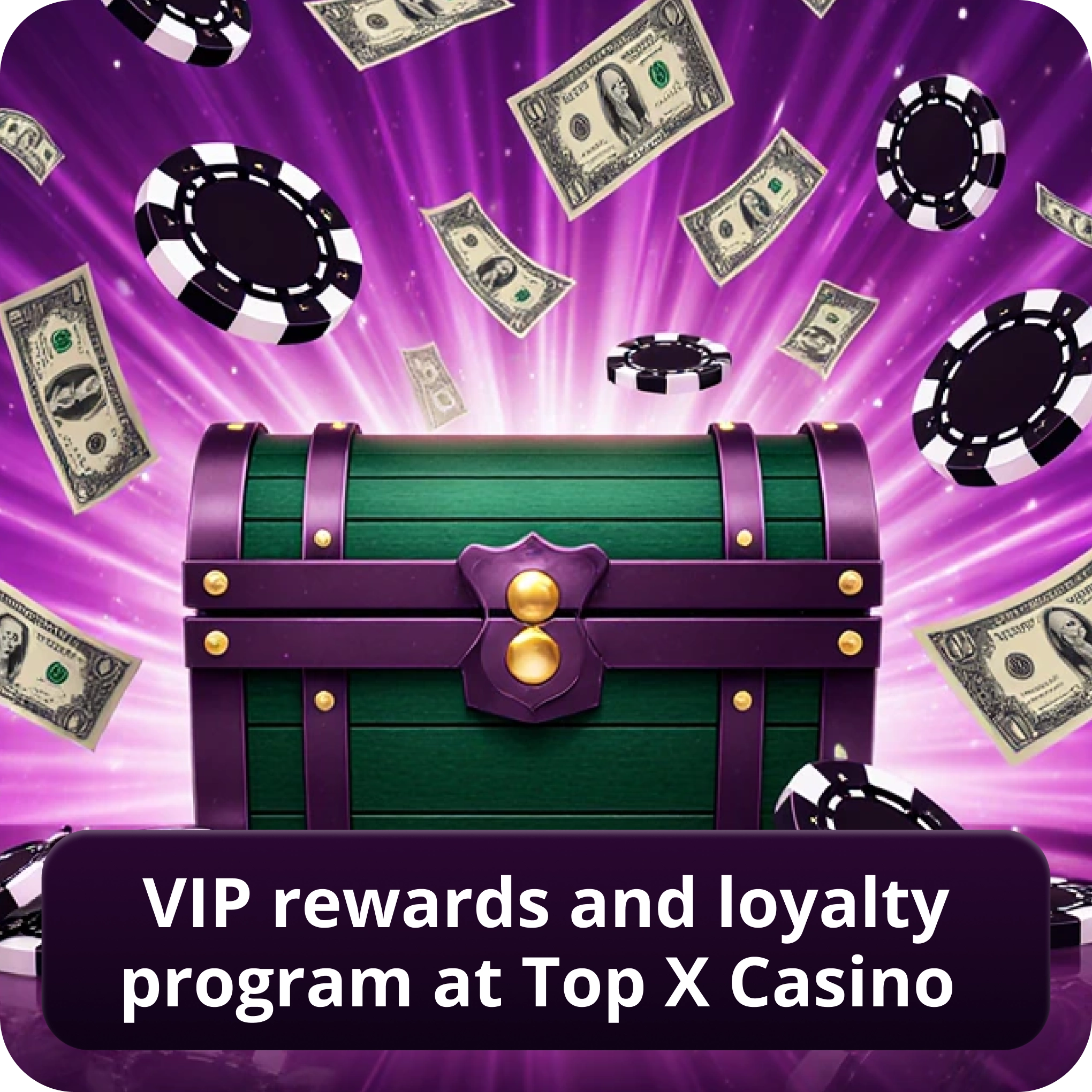 VIP Rewards and Loyalty Program at Top X Casino