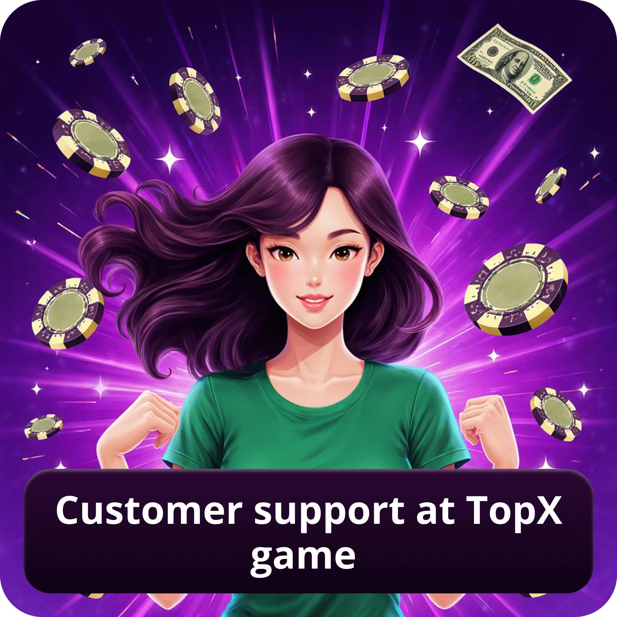 Customer Support at Topx Game